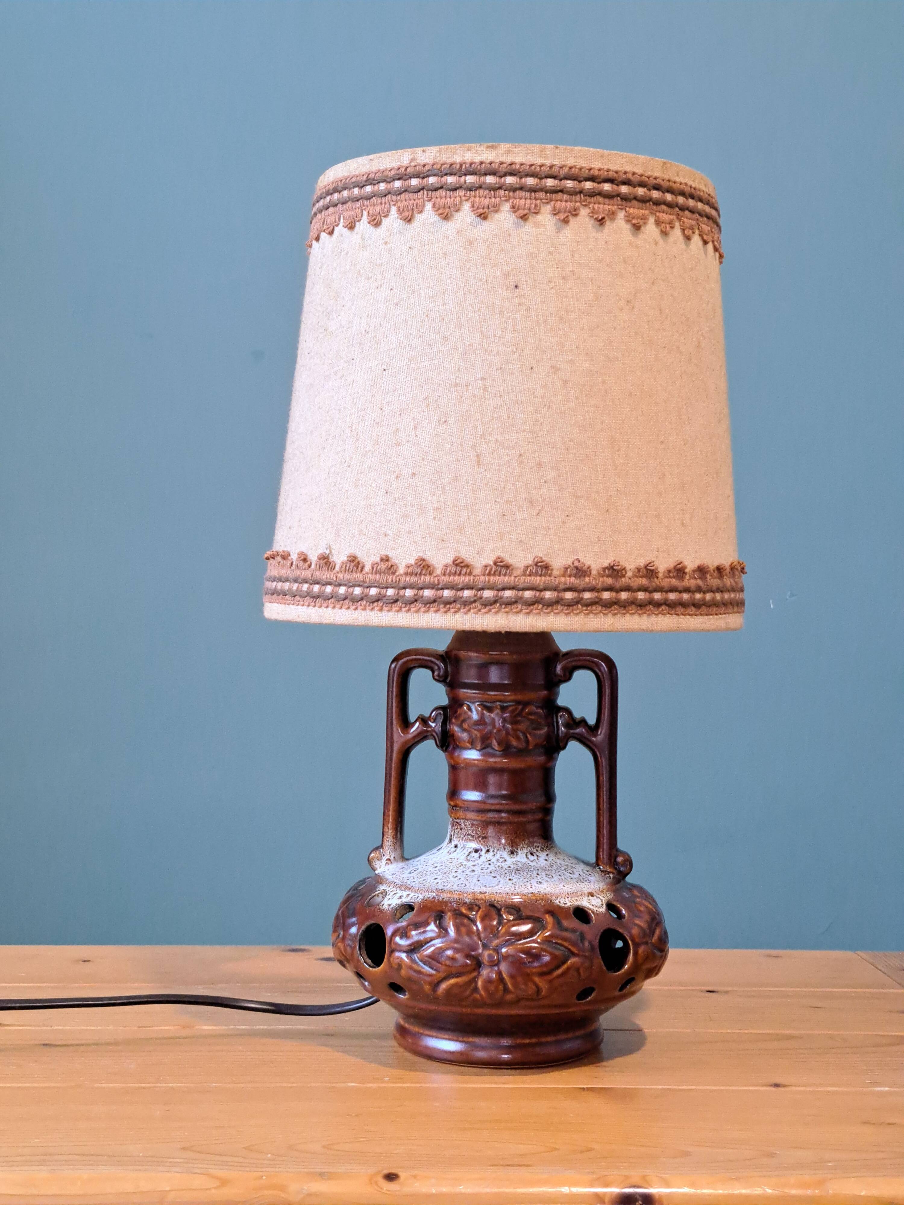 Lampe en céramique