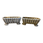 Pair of cast iron planters from 1900 in Charleville - Mézières