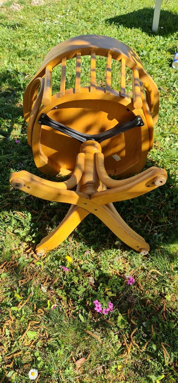 3 fauteuils de bureau thonet pour zmg radomsko prix unitaire