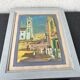 Tableau by Pierre Lagache, street scene in Bahia, Brazil, 1955, signed, framed.