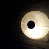 Wall lamp Glashütte Limburg in glass, 1970