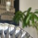 Silver-plated metal shell dish