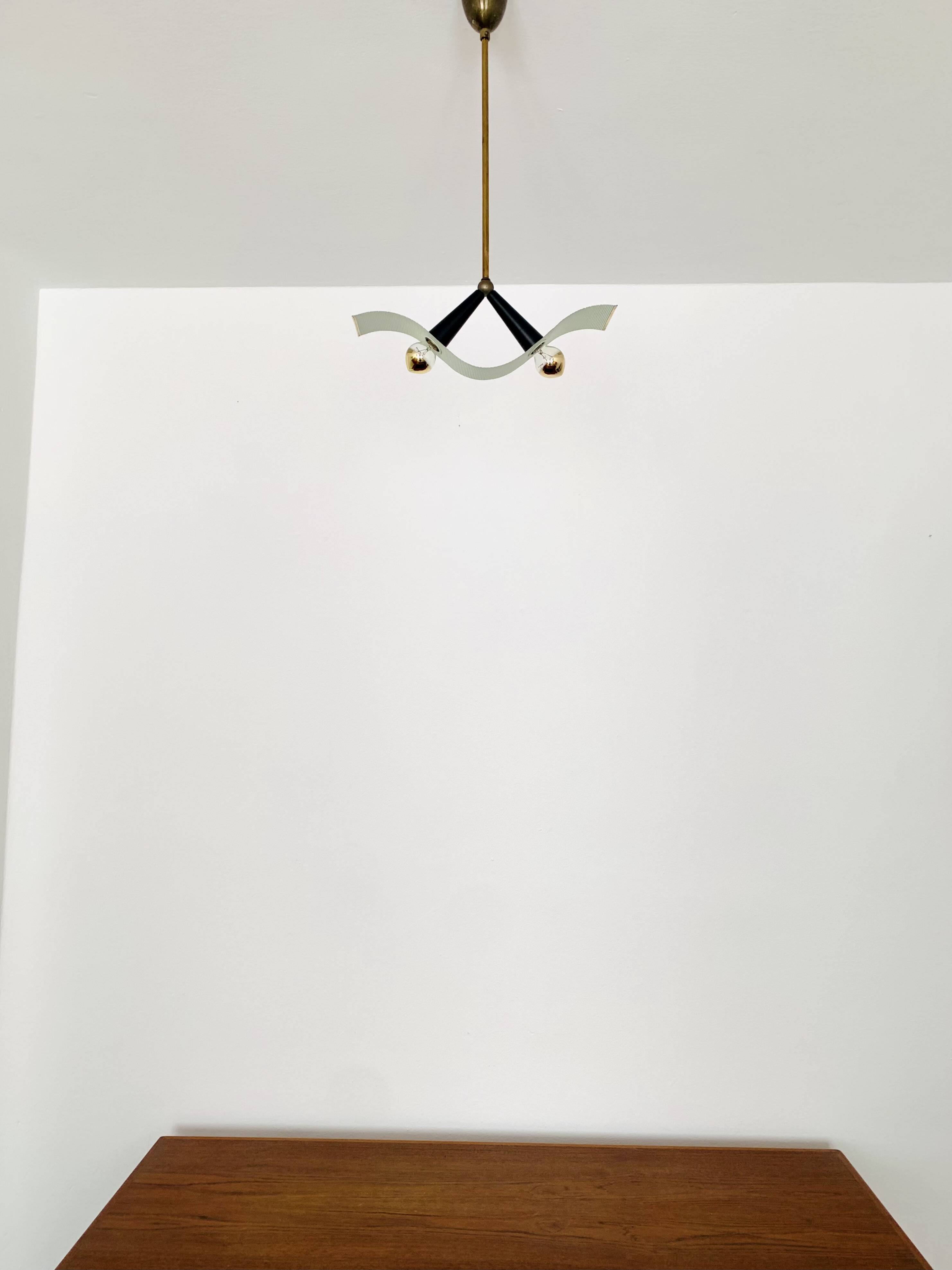 Italian Brass Ceiling Lamp