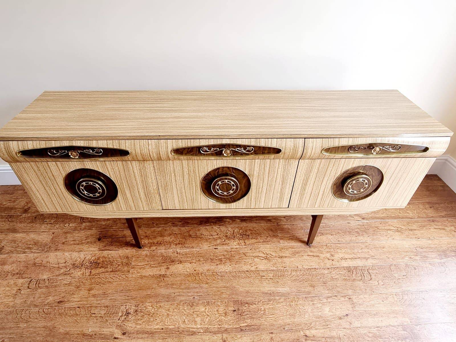 Formica veneered sideboard