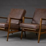 Stefan Armchairs from Swarzędzkie Fabryki Mebli, Poland, 1960s, Set of