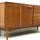 Enfilade en teck vintage de Blanc et Newto