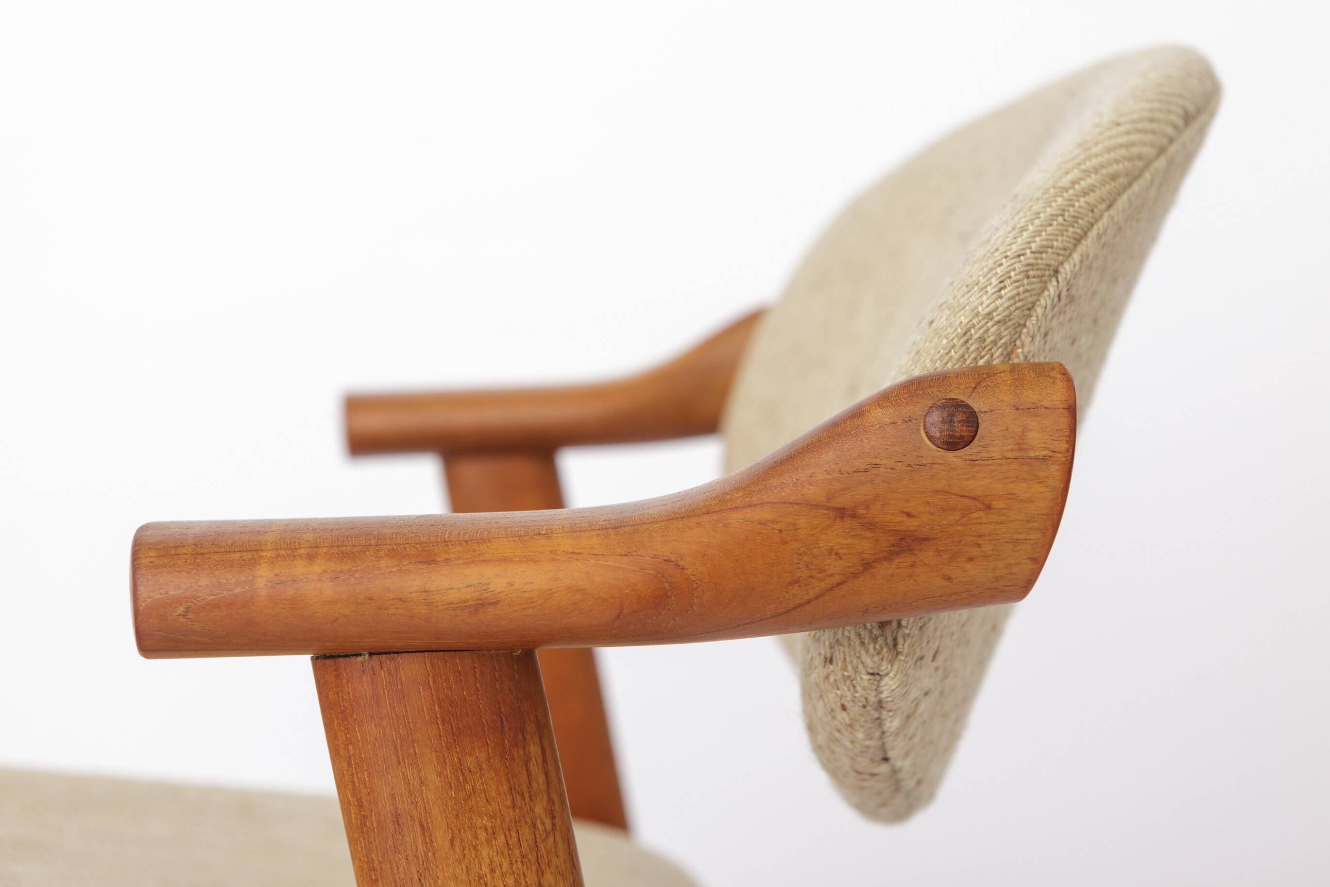 Set of 4 Danish Teak Dining Chairs by Schou Andersen Møbelfabrik, 1970s