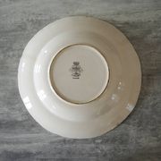Old Large Deep Plate in Longwy Earthenware - Marseille
