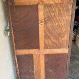 Ancienne vitrine en bois vitrée