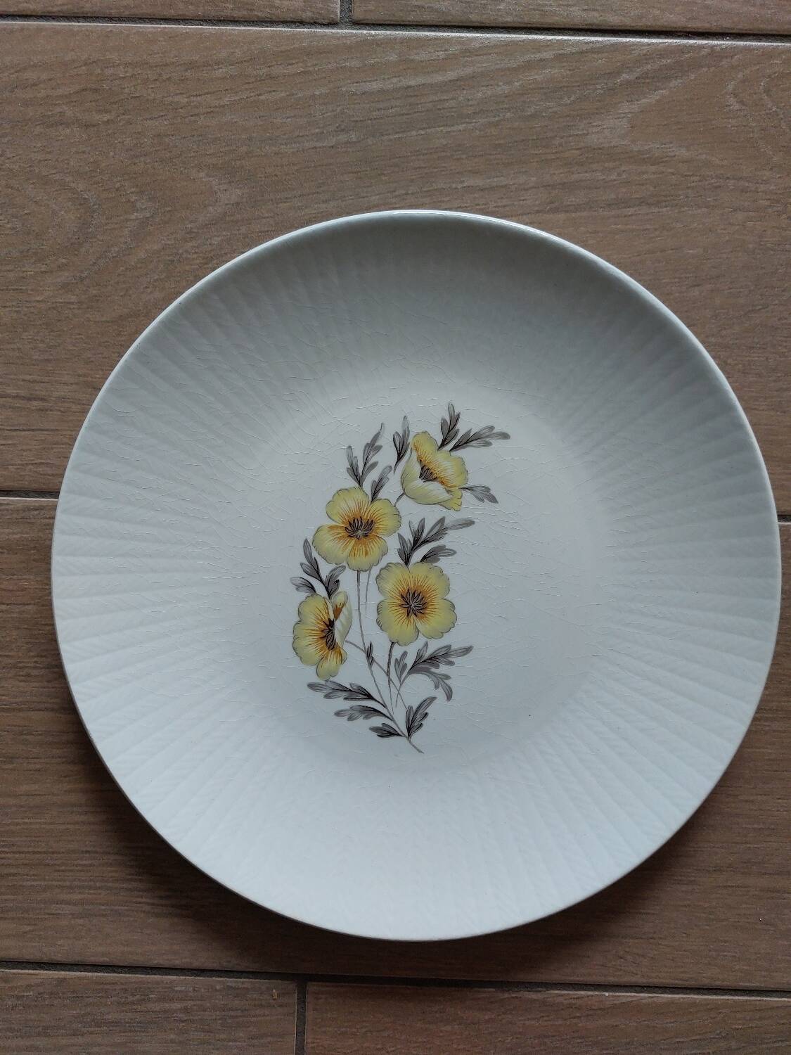 Ceranord earthenware plate