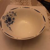 Saint amand faience salad bowl 1950s