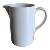 Vase jug Arabia Finland 1970 in white porcelain