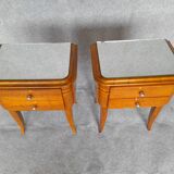 Paire de chevets d'époque art déco