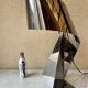 Ribbon salon lamp design Claire Norcross limited edition chrome brown