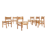 Børge Mogensen, Suite Of 6 Bm-1 Chairs For Cm Madsens Møbelfabrik