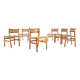 Børge Mogensen, Suite Of 6 Bm-1 Chairs For Cm Madsens Møbelfabrik