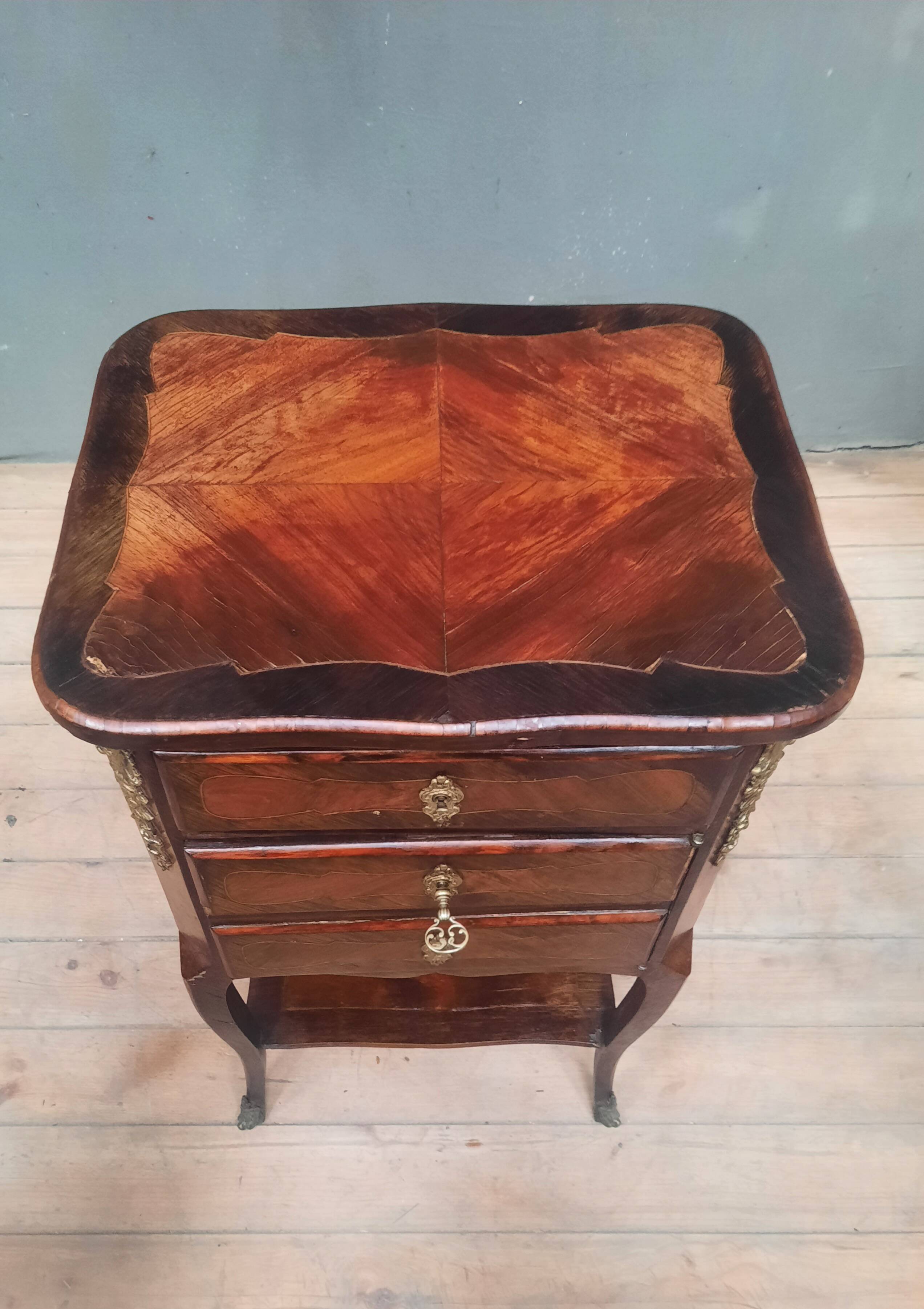 19th century Louis XV style bedside table