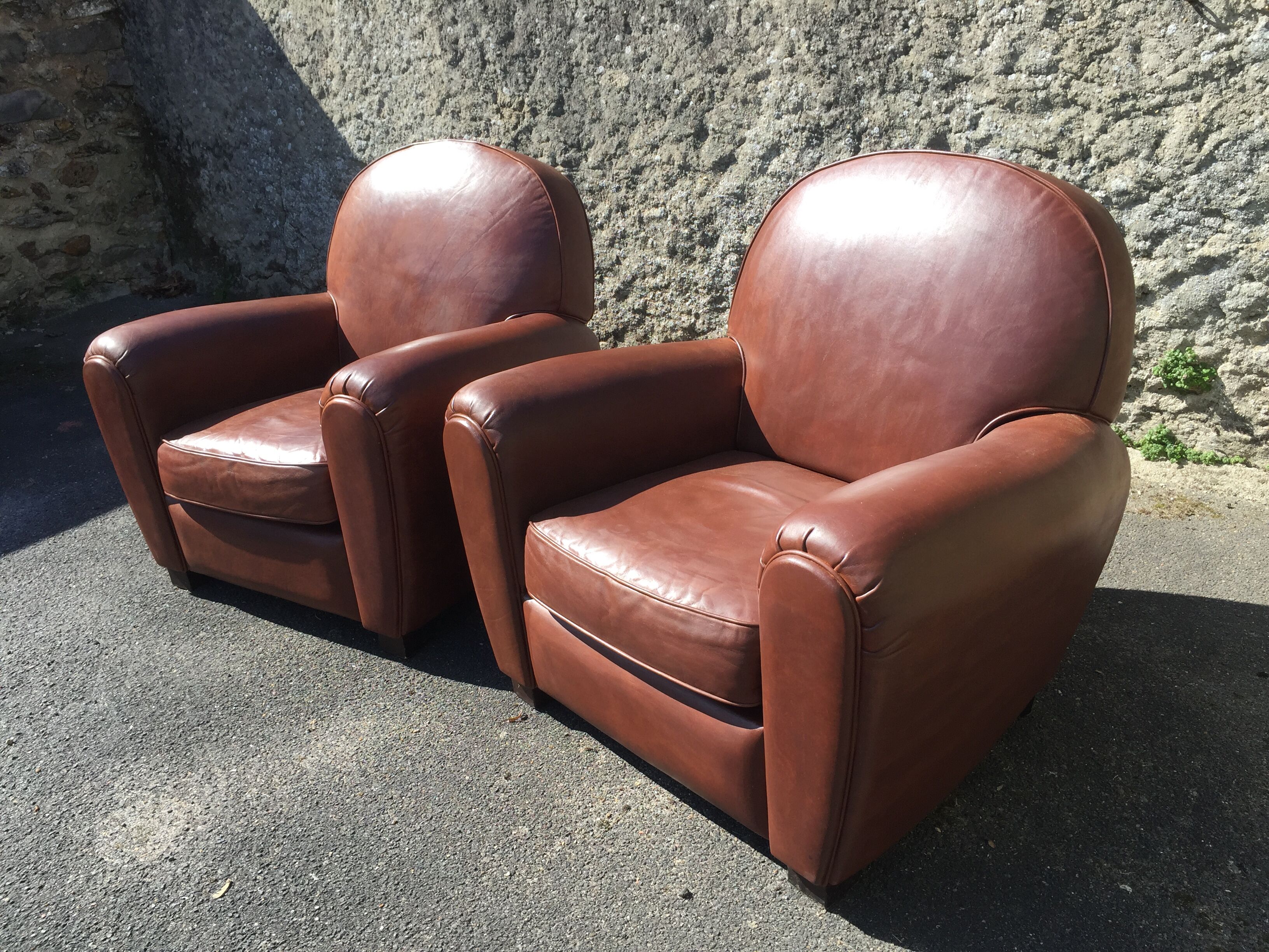 Pair of club chairs 1930