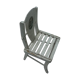 Old child wood chair