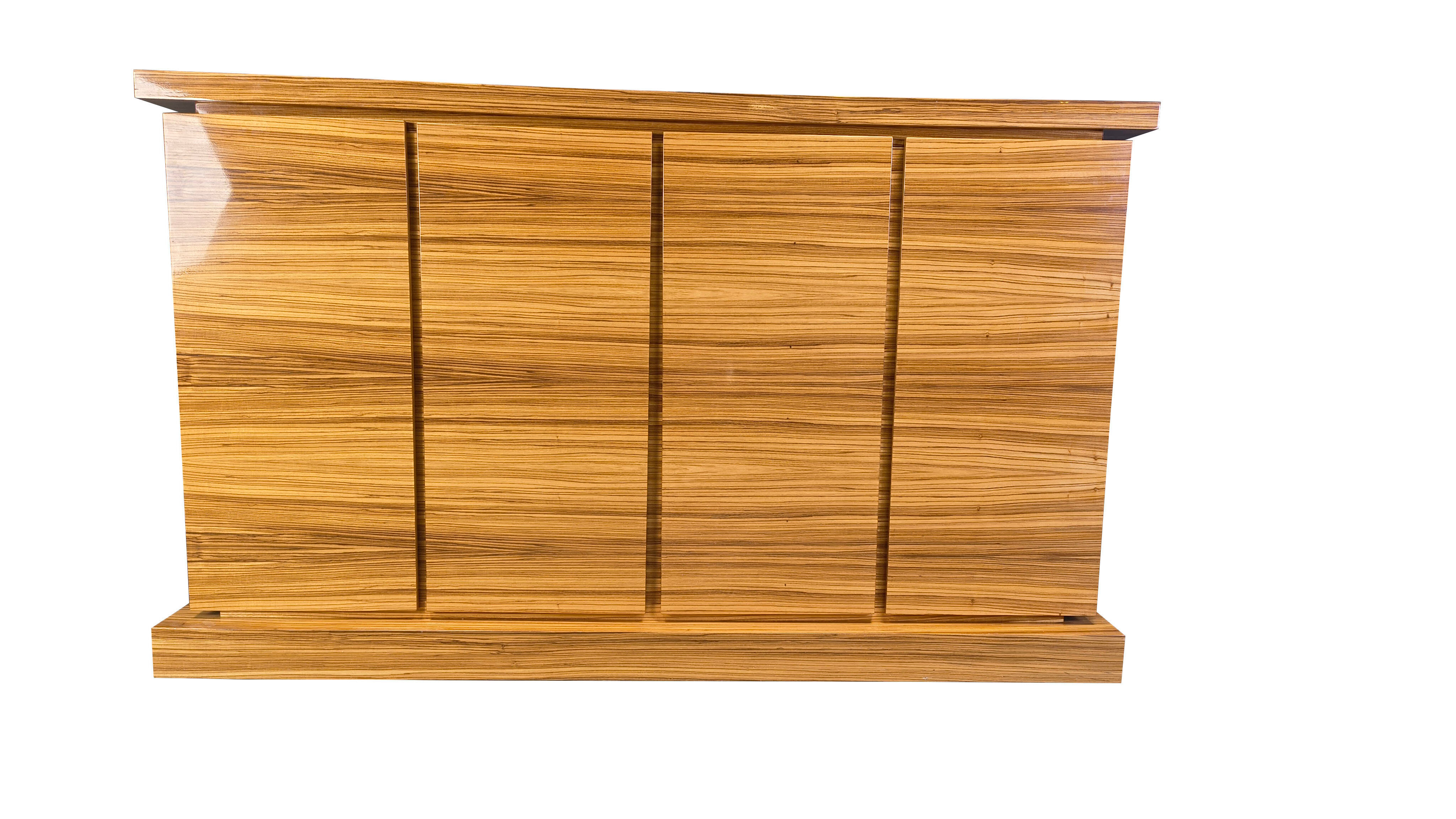 Buffet en bois exotique par Aform, années 1970