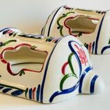 2 Vintage ceramic wall lights