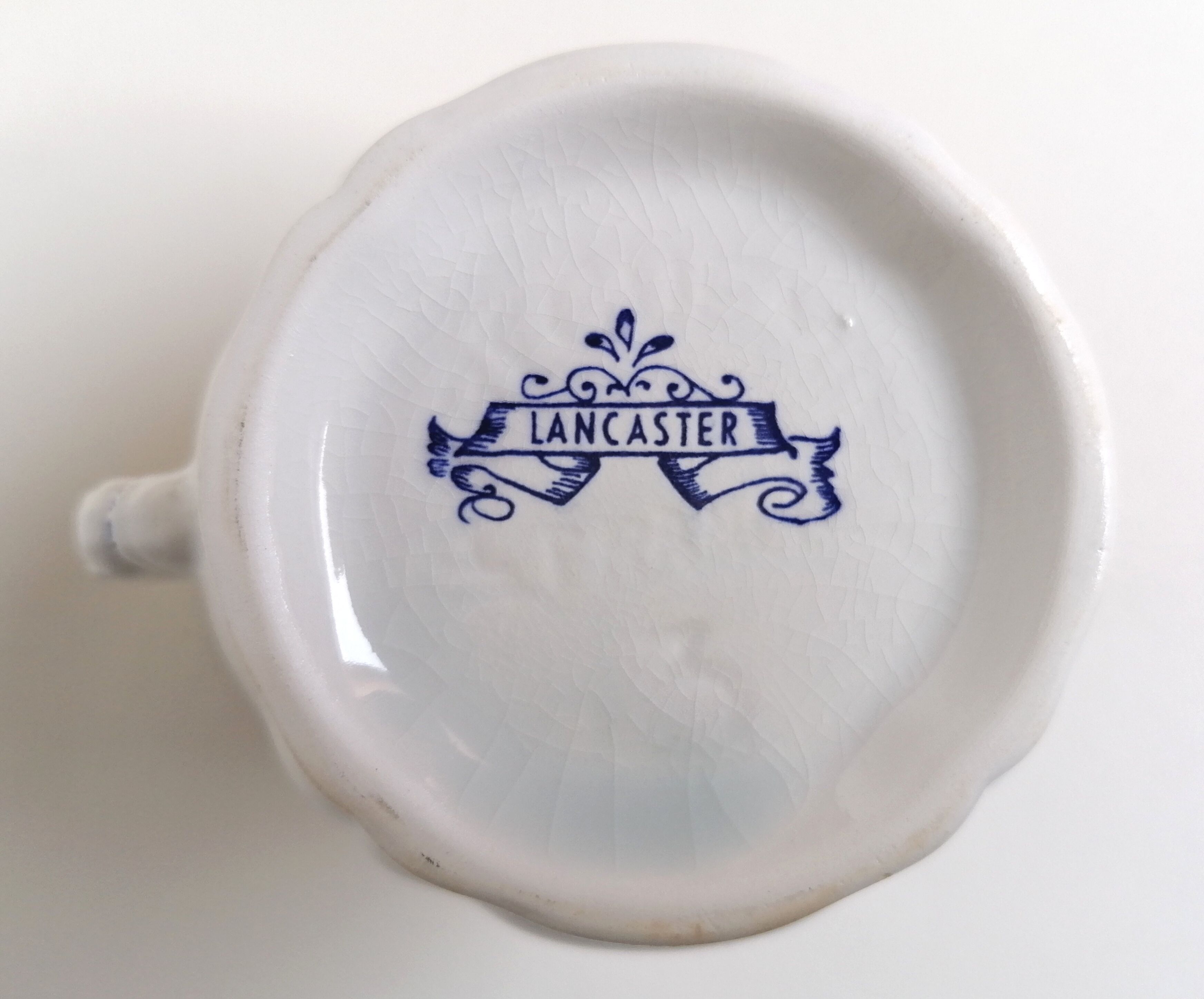 Sarreguemines milk jug