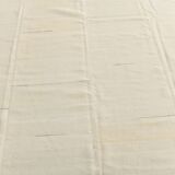 8x10 Cream & Beige Handmade Wool Vintage Rug, 248x301Cm