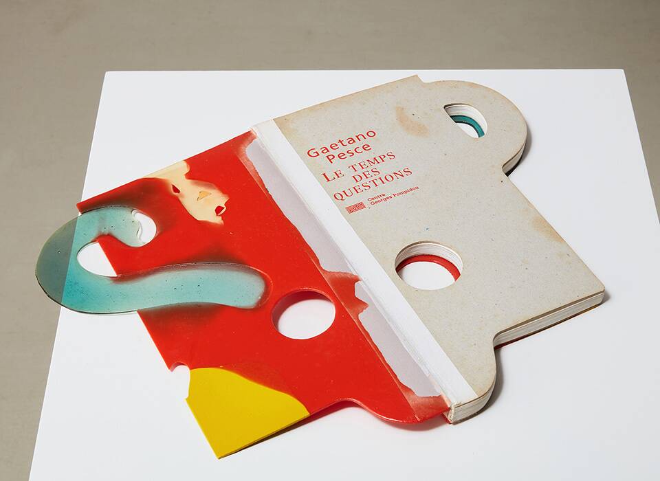 1st Edition Spaghetti Vase by Gaetano Pesce for Fish Design 1995 + Booklet