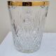 Champagne crystal bucket signed etzel Lorraine