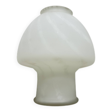 Lampe de table champignon en verre de Murano des années 1970.