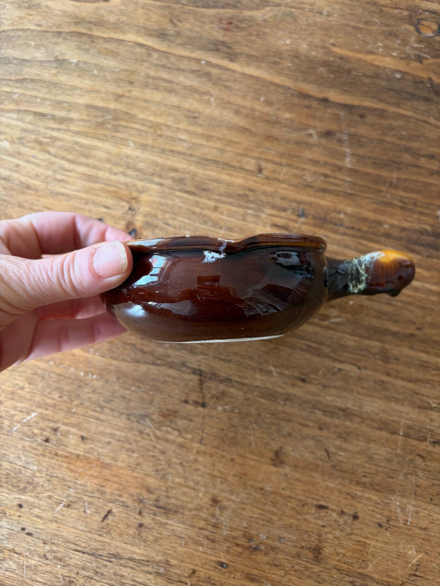Small pan, pocket emptier - vintage Vallauris