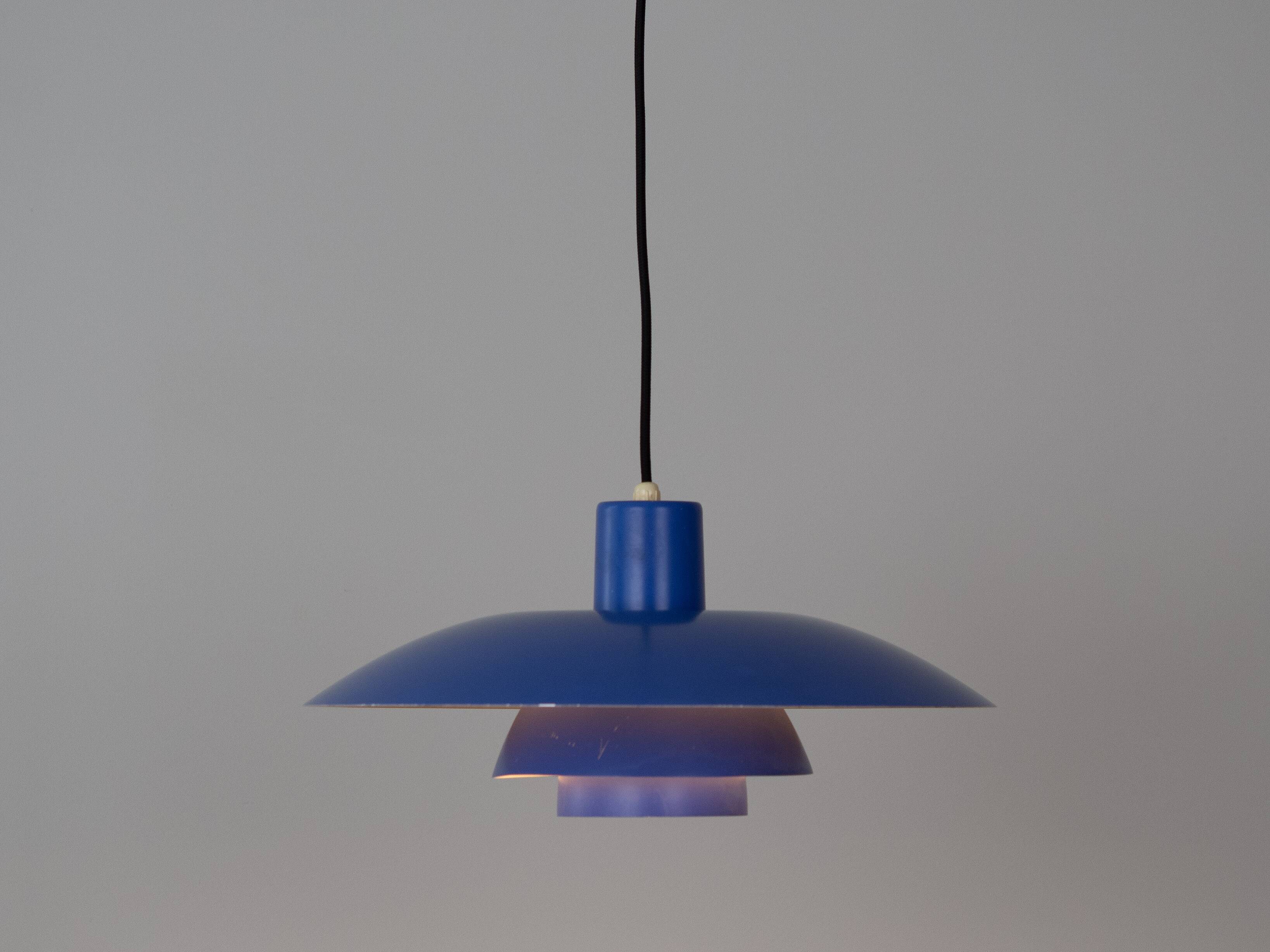 Danish vintage pendant lamp PH 4/3 by Poul Henningsen, Louis Poulsen, 1966