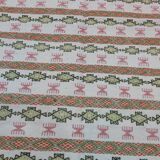 Traditional handmade margoum carpet