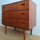 Commode scandinave vintage en teck