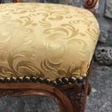 Pair of Louis XV-style bedroom chairs