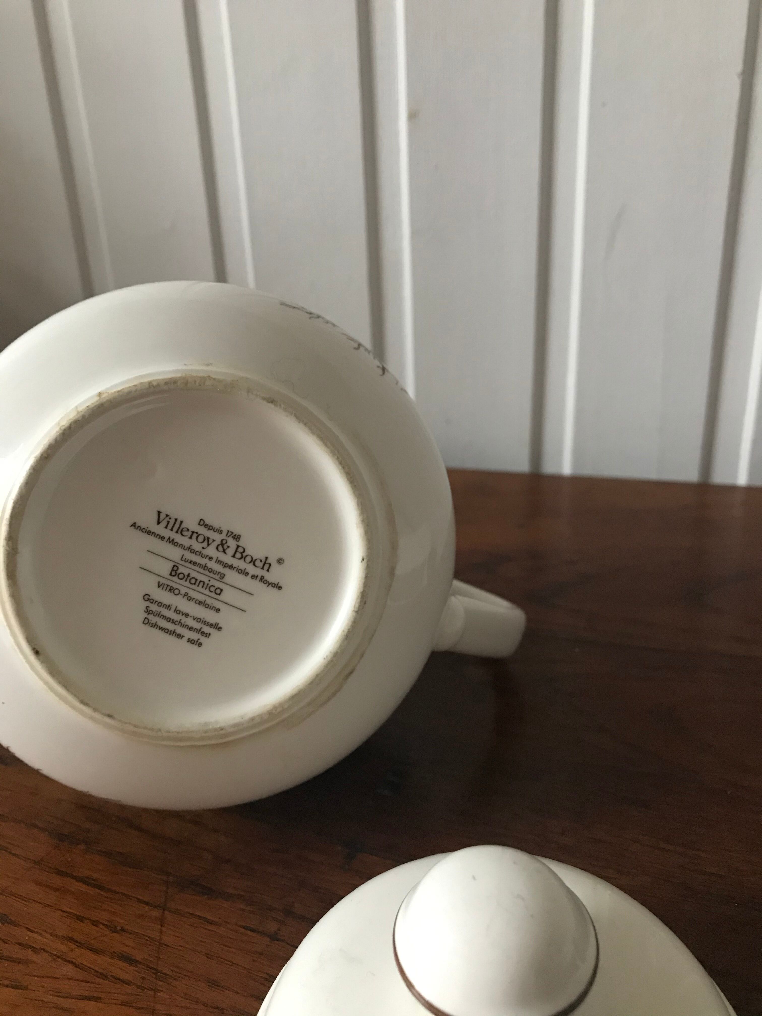 Théière Botanica Villeroy et Boch