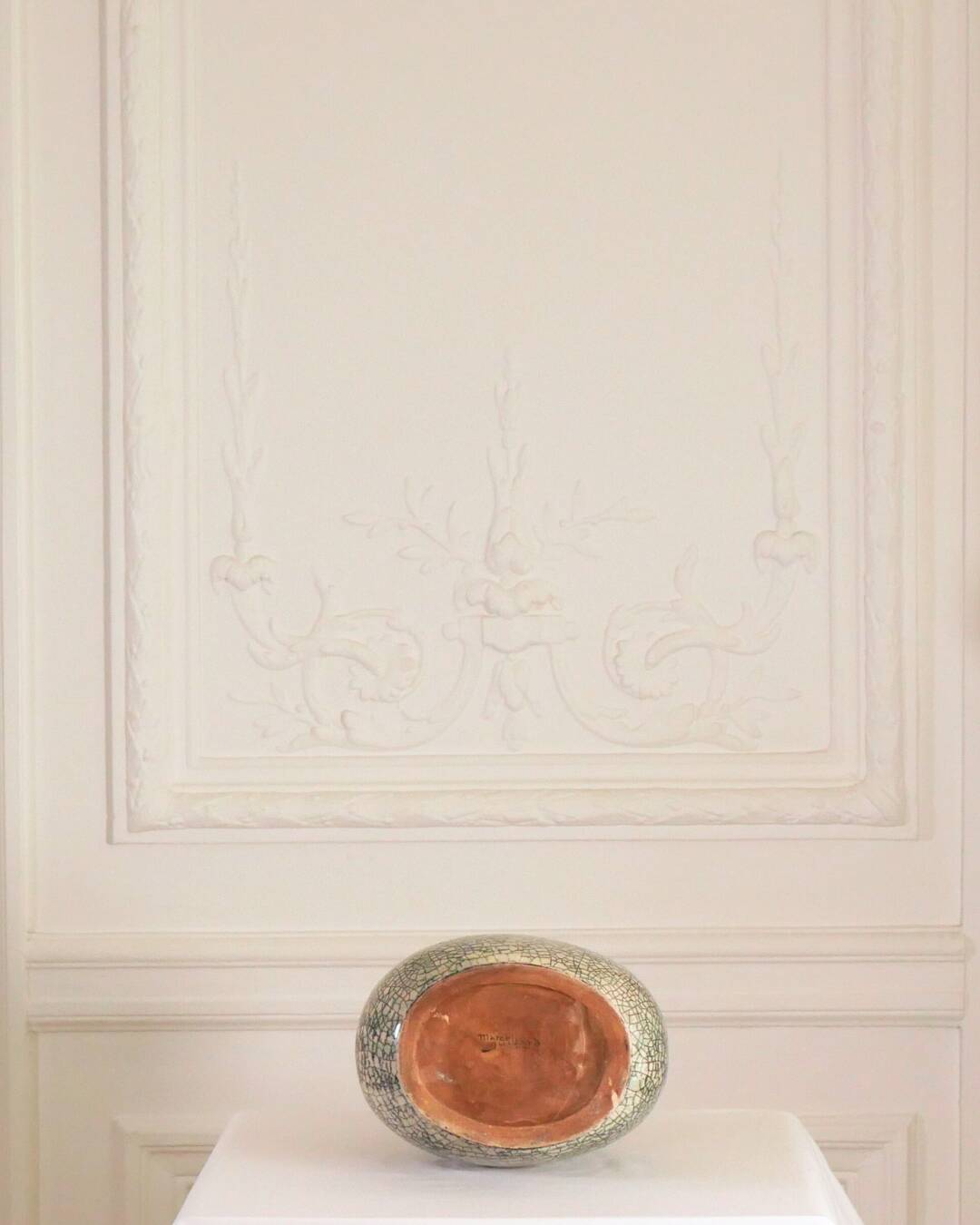 Marcel Guillard gourd-shaped vase