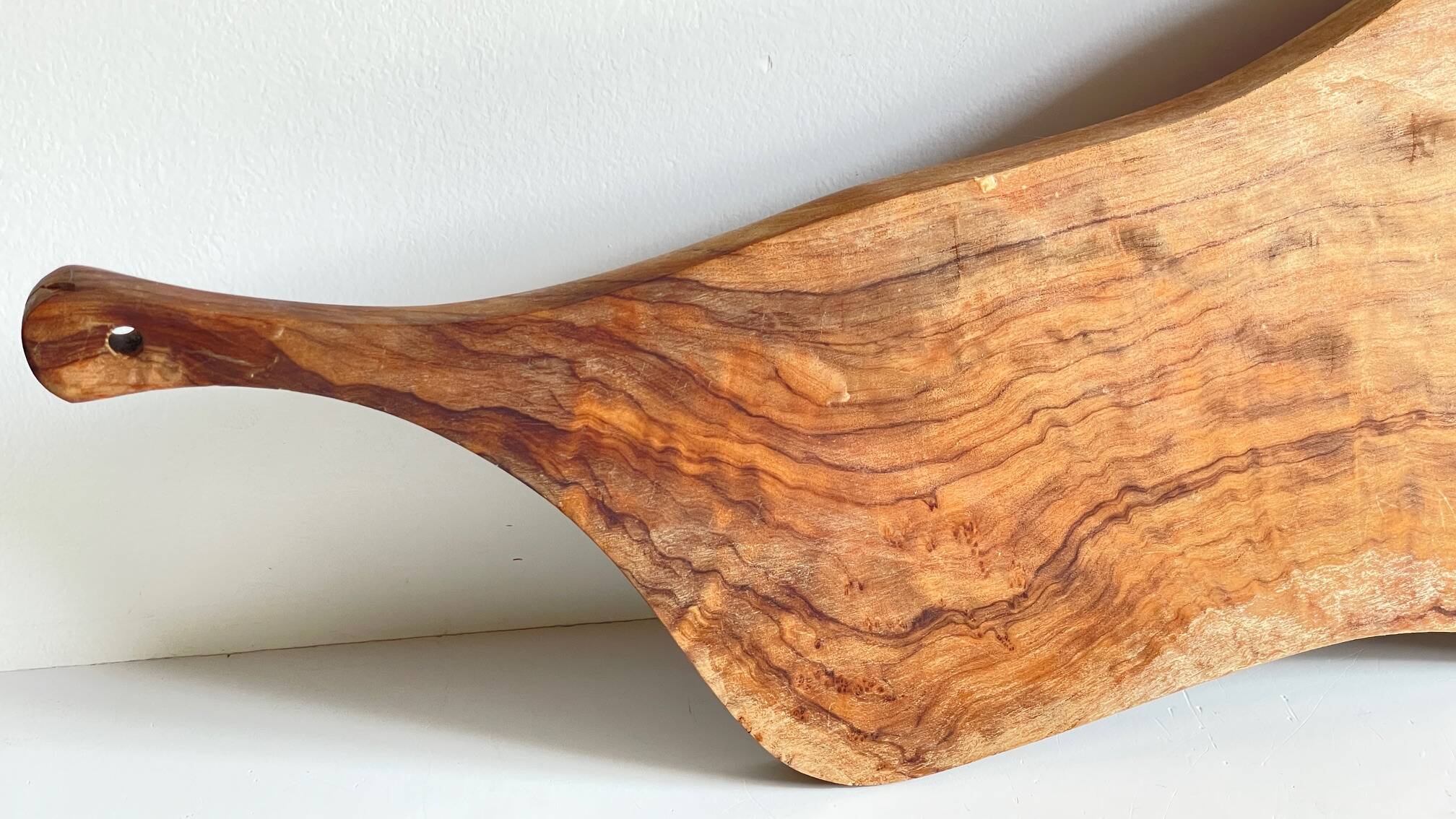 XL Vintage Olive Wood Cutting Board