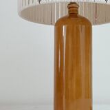 Enamelled stoneware lamp