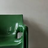 Green Gaudi Chair, design Vico Magistretti for Artémide 1970
