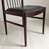 Set of 4 Scandinavian rosewood chairs Design Arne VODDER