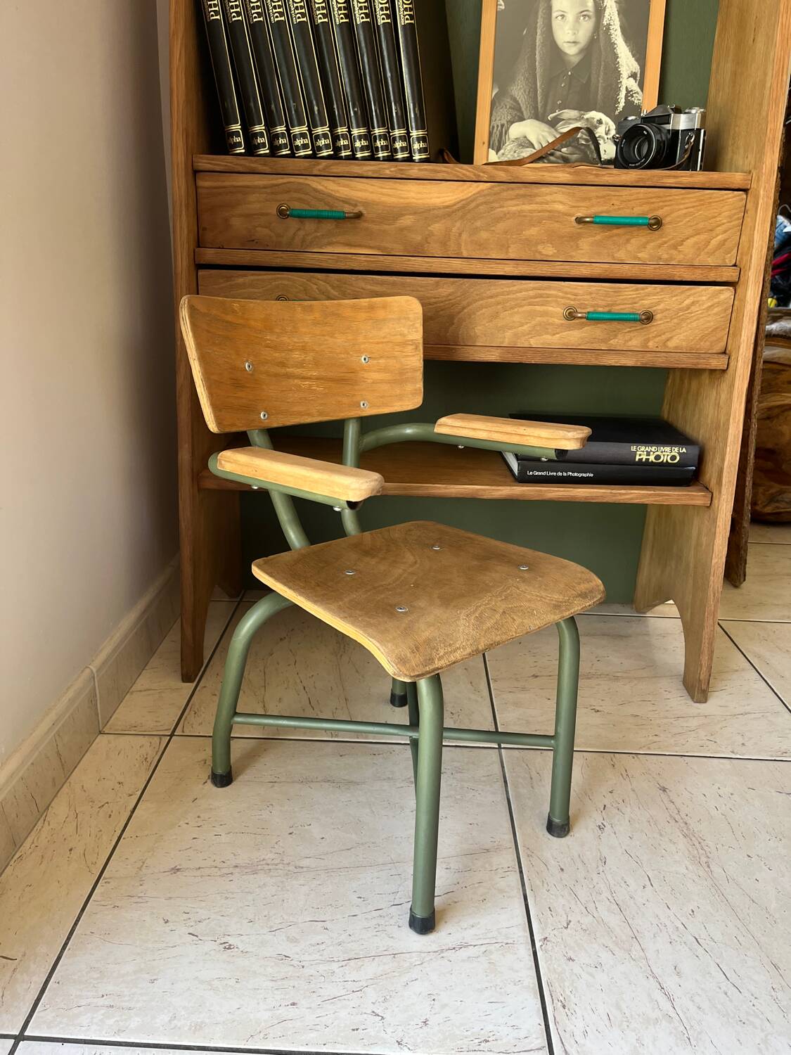 Fauteuil d’enfant vintage