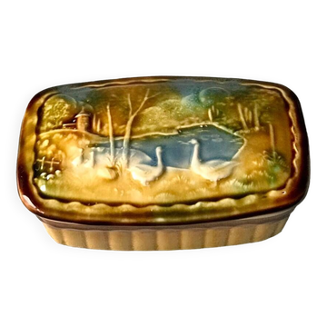 Old terrine barbotine