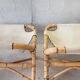 Pair of armchairs Rohe Noordwolde rattan, bamboo, 50