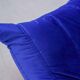 Togo three-seat sofa in blue velvet by Michel Ducaroy for Ligne Roset