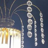Duo of tassel chandeliers