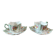 Pair of porcelain lunches