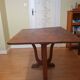 Table lyre pliante dite de vigneron