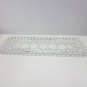 12-piece Bolero Bubble set, clear crystal glass, Walther Glas, Germany, 197
