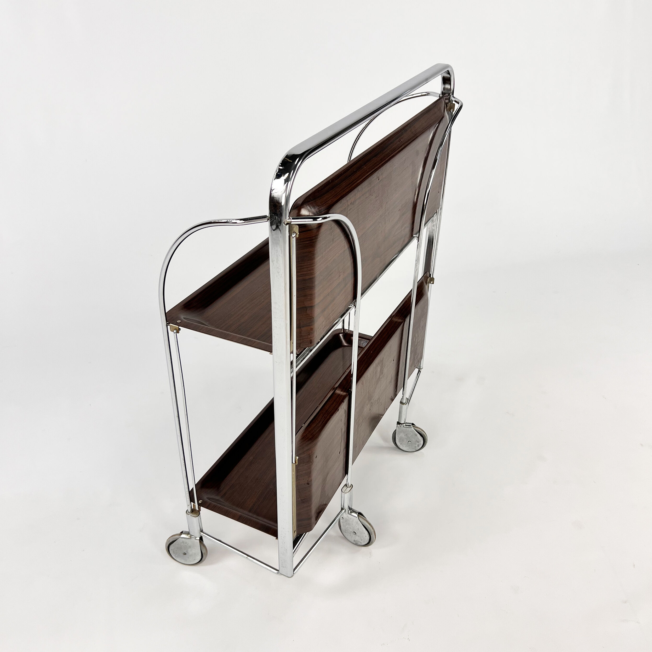 Vintage serving trolley, 1950s
